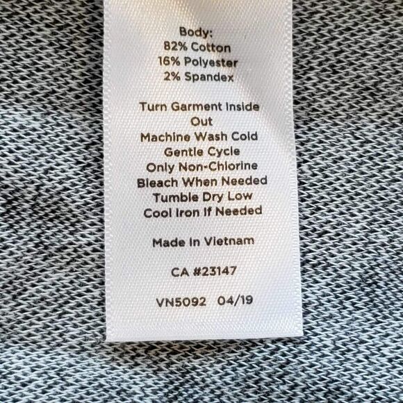 Talbots Shirt Women's Plus Size 2X Polka Dot Plaid LS Popover Black Cotton - Picture 6 of 7